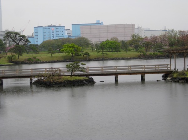 Across the lake