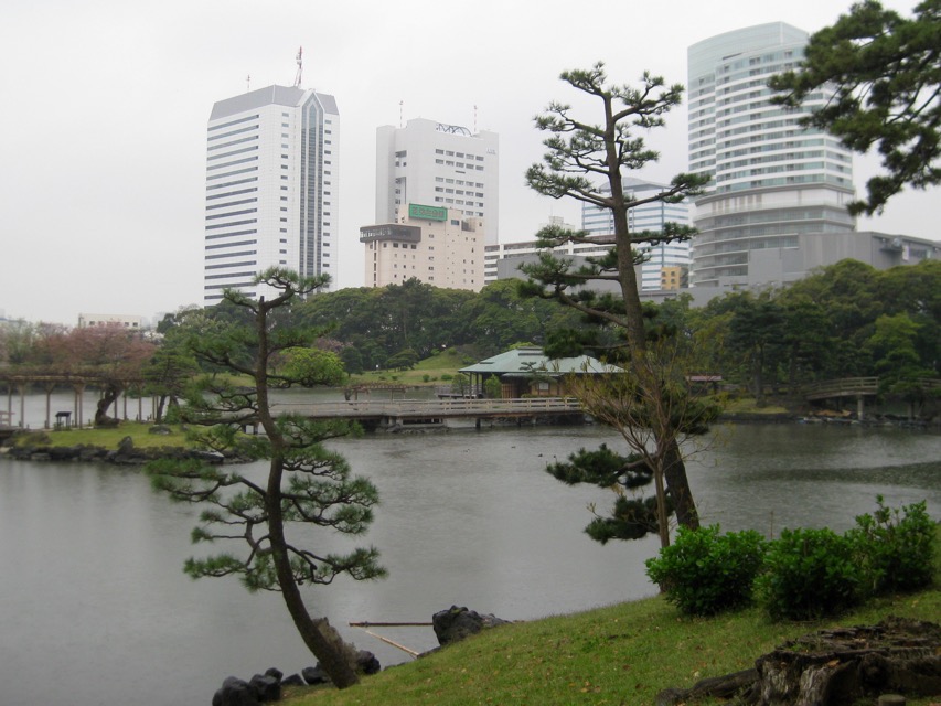 Hama-rikyu garden elements