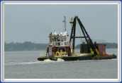 Dredging near Southport.