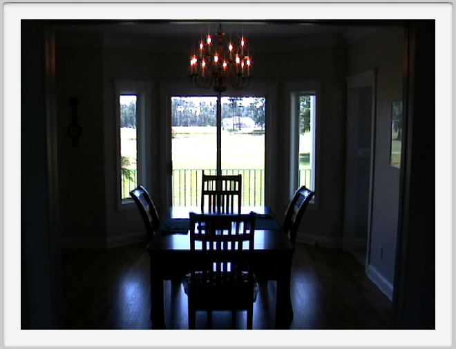 Dining room from the kitchen