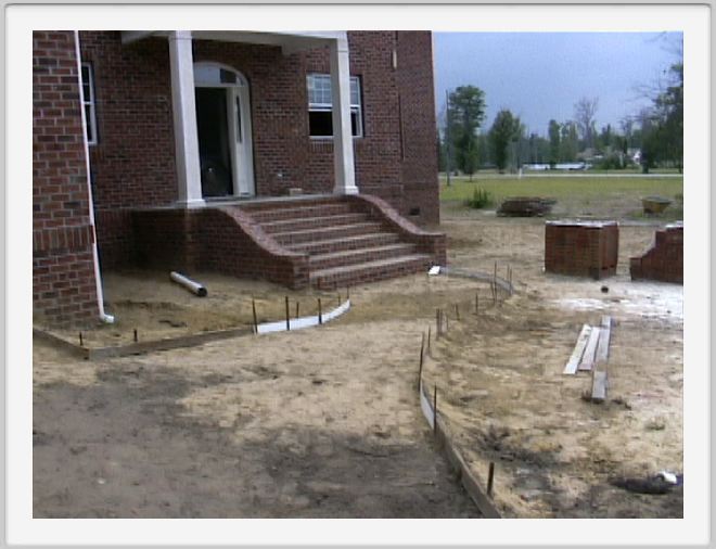Front path