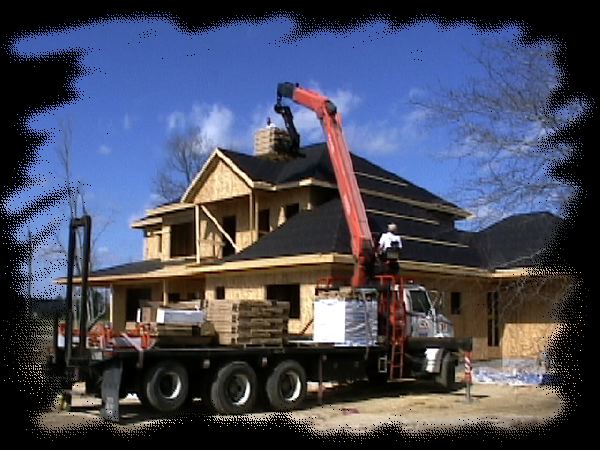 Loading stuff on the roof