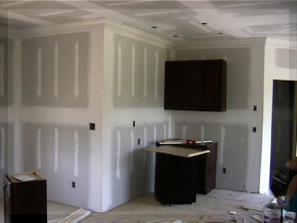 The bar is taking shape