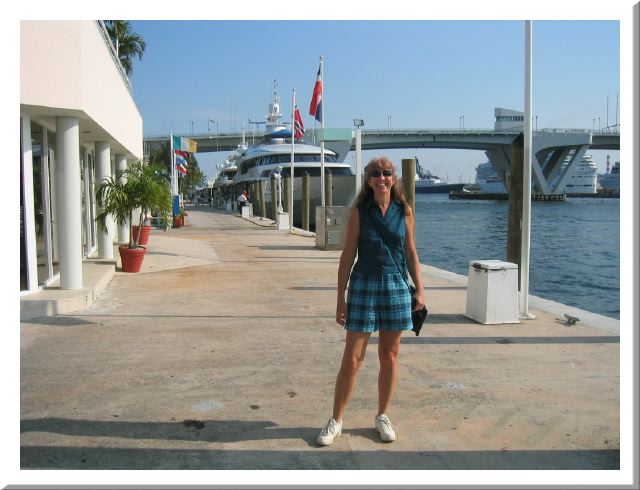 Waiting for the water taxi