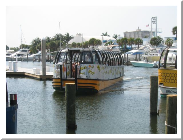 The water taxi arrives