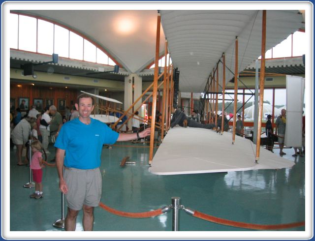 Steve at Kitty Hawk