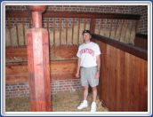 Steve in the Tryon stables