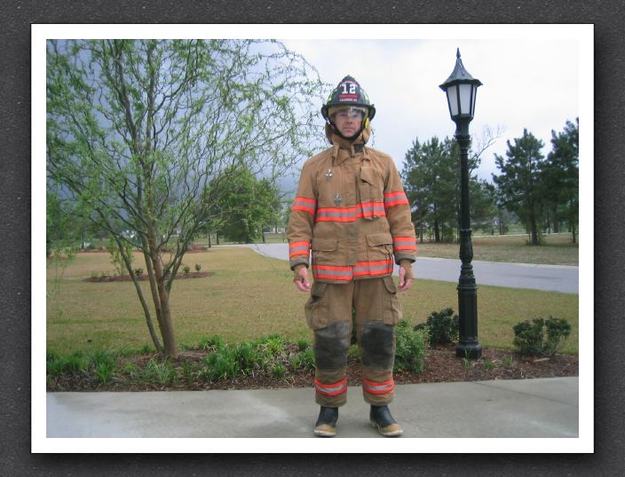 Steve became a volunteer firefighter