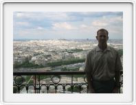 From the observation deck of the Eiffel Tower