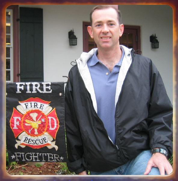 Steve poses in St. Augustine