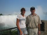 Lisa and Steve at the Falls