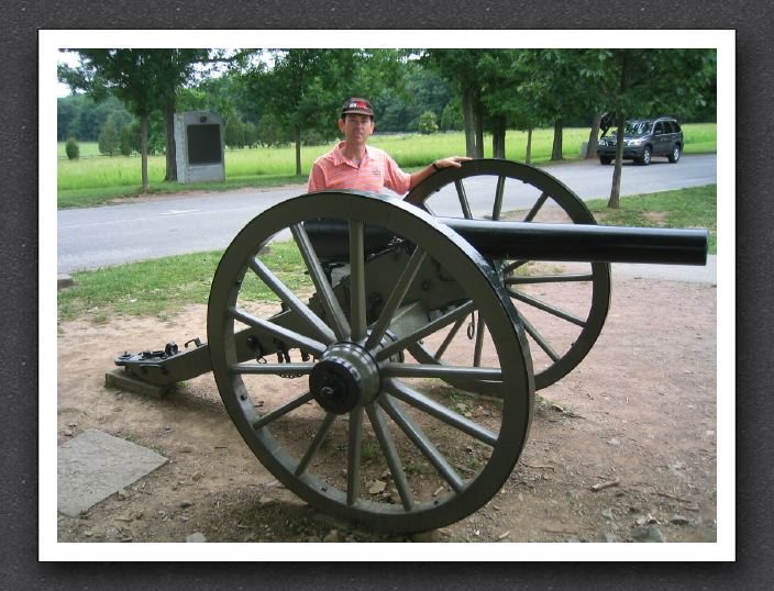 Steve with Cannon