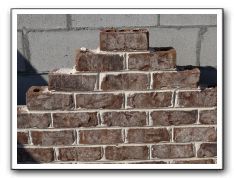 Bricks, mortar and mortar style selected