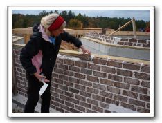 Brick laying