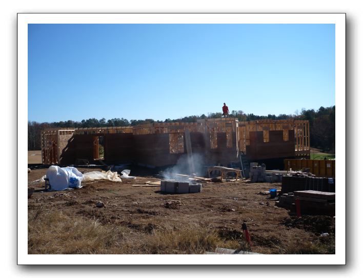Getting ready for the roof