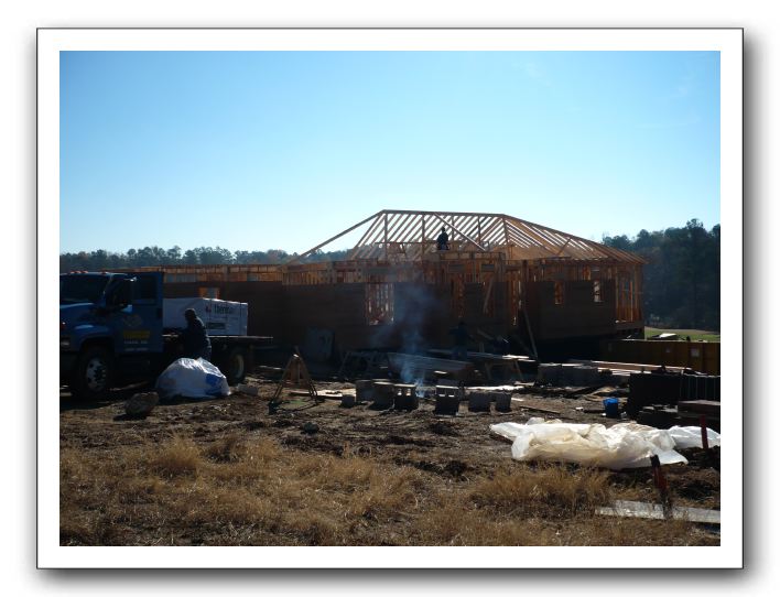 Starting the roof