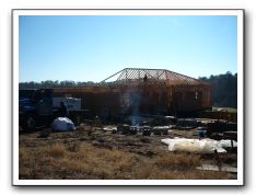 Starting the roof