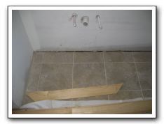 Master bath tile