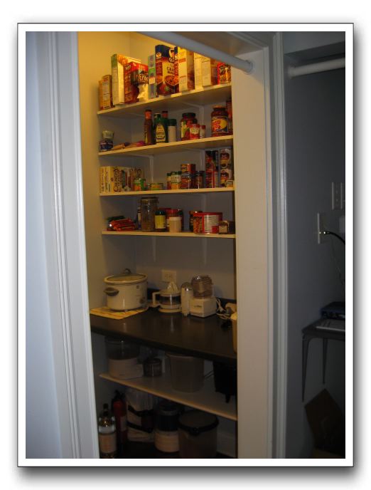 Pantry - one of two identical sides