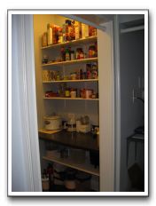 Pantry - one of two identical sides