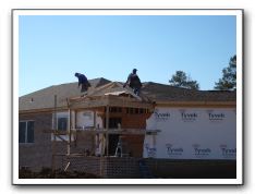 Building the screen porch