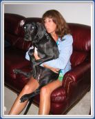 On MummyDog's lap